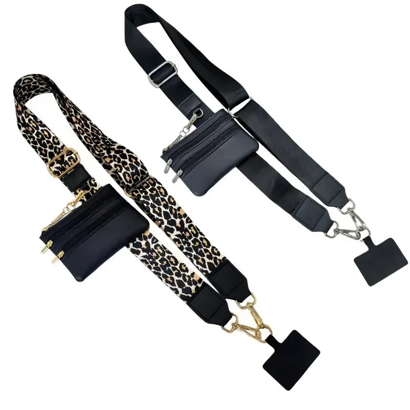 Clip and Go Strap for Phone With Wallet Crossbody