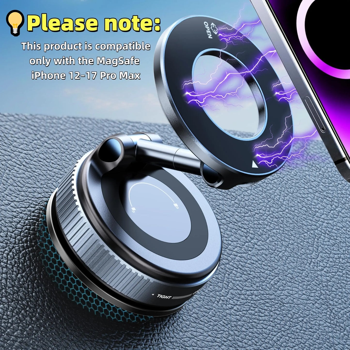 Upgraded car phone holder