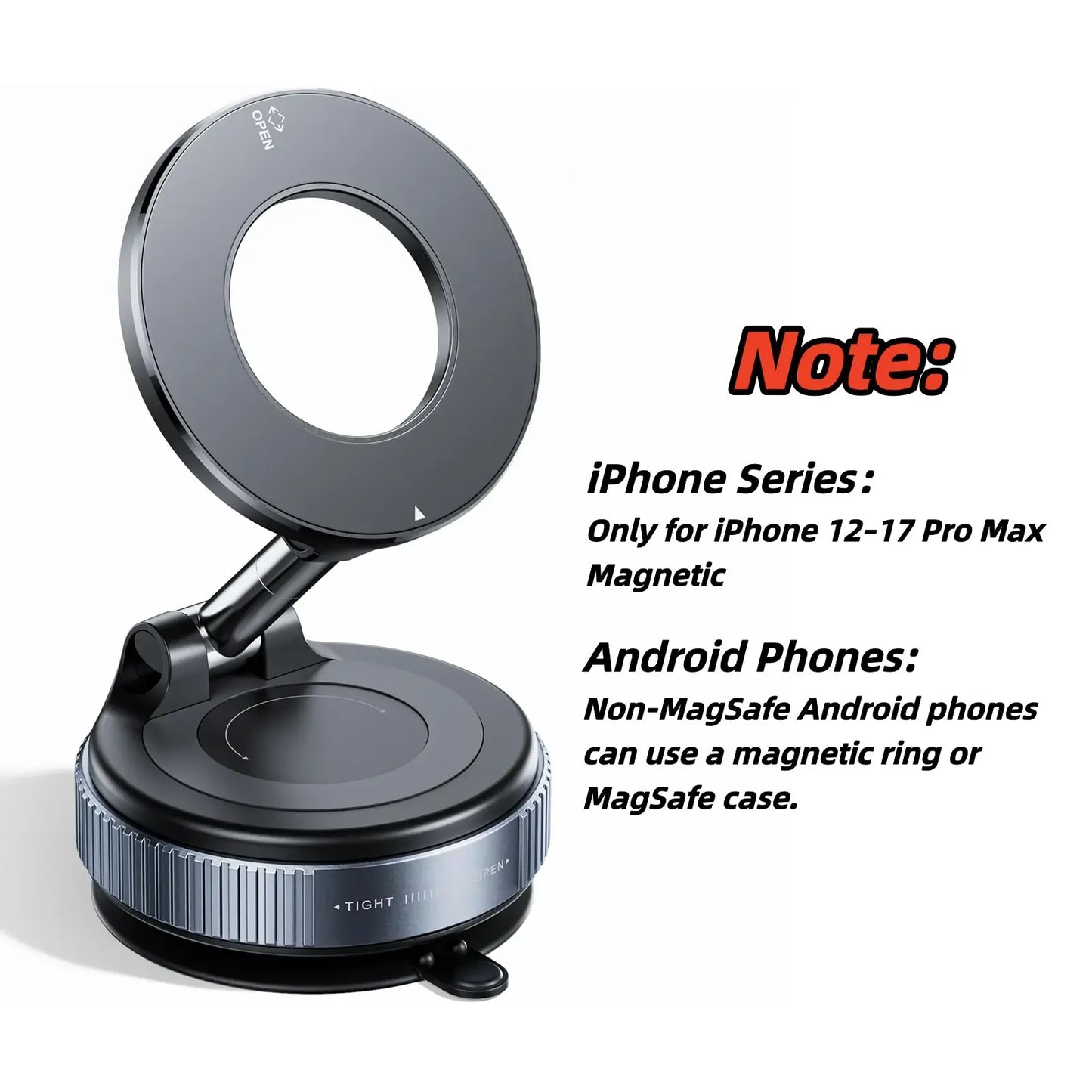 Upgraded car phone holder