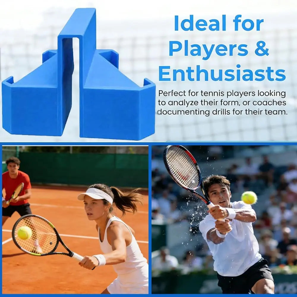 3D Printed Tennis Phone Holder – Dual Perspective