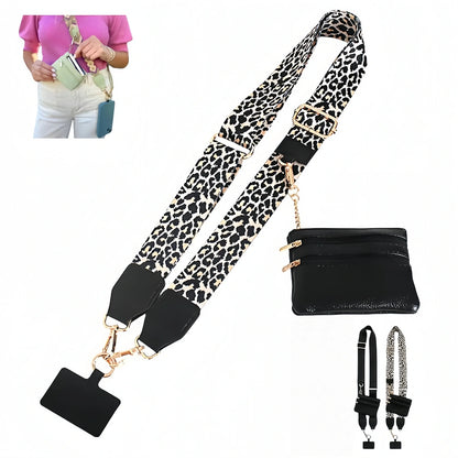 Clip and Go Strap for Phone With Wallet Crossbody