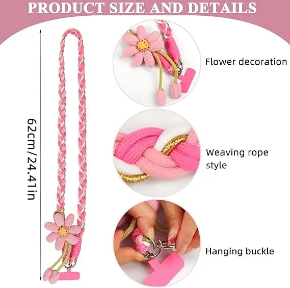 Cute Phone Lanyard Crossbody Strap