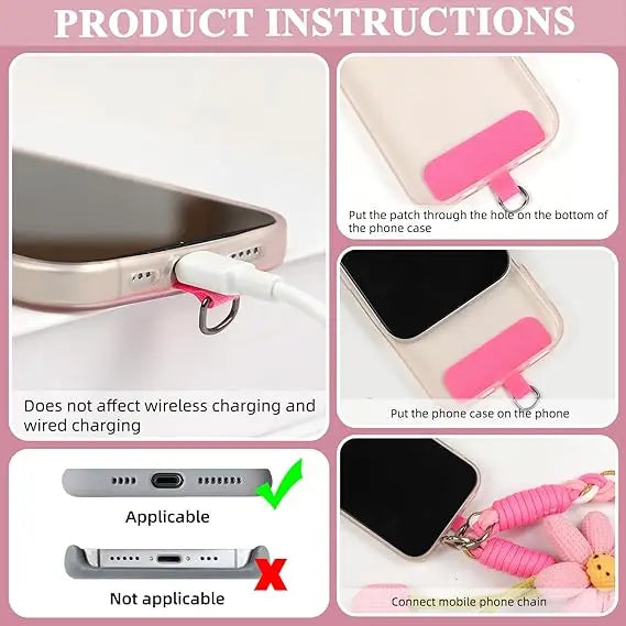 Cute Phone Lanyard Crossbody Strap