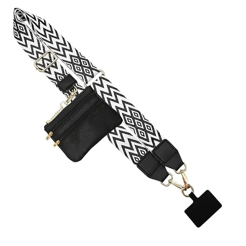 Clip and Go Strap for Phone With Wallet Crossbody