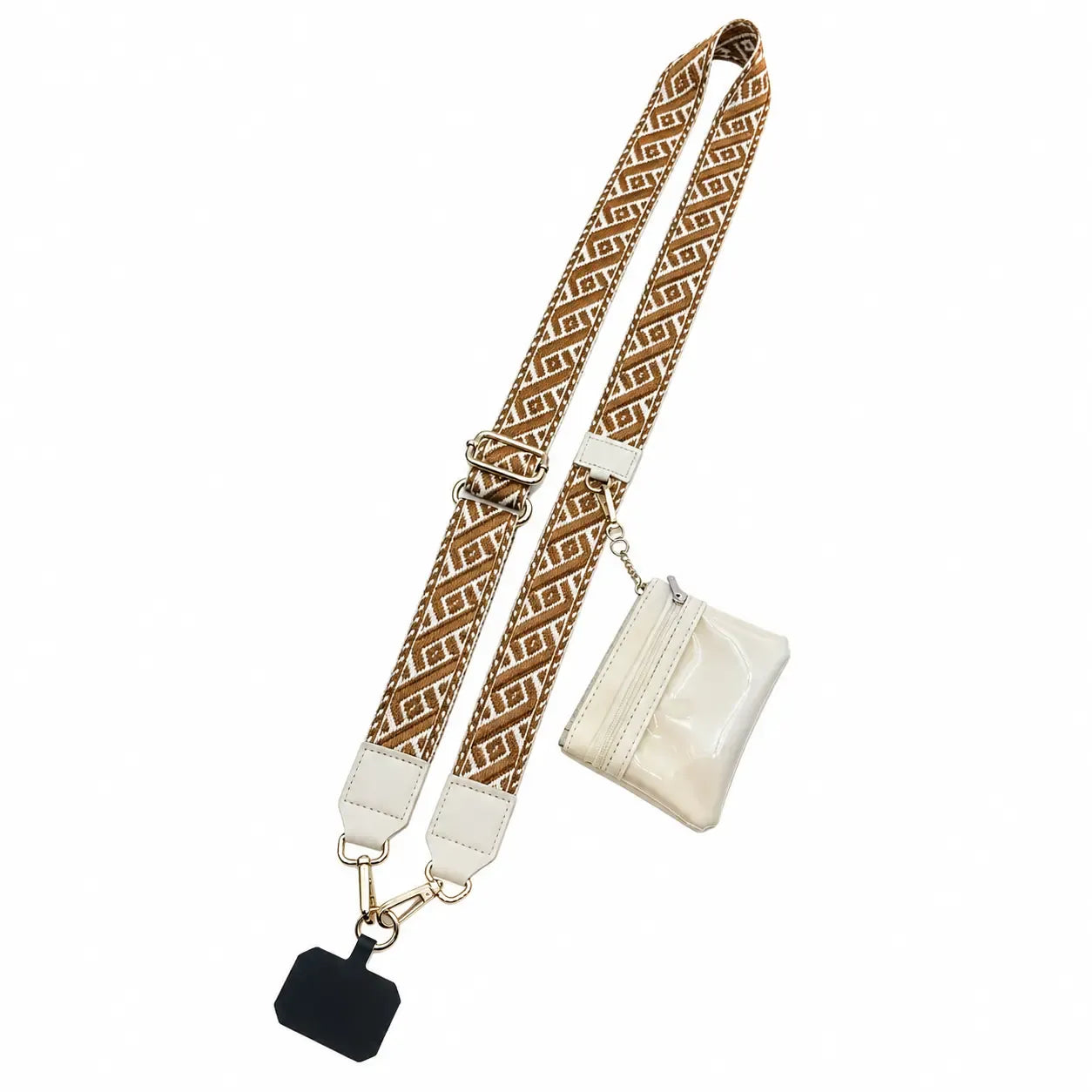 Clip and Go Strap for Phone With Wallet Crossbody