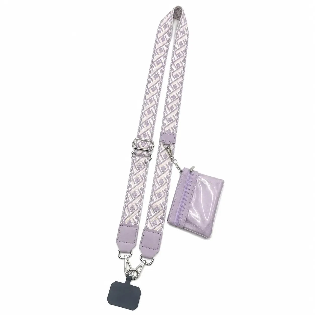 Clip and Go Strap for Phone With Wallet Crossbody