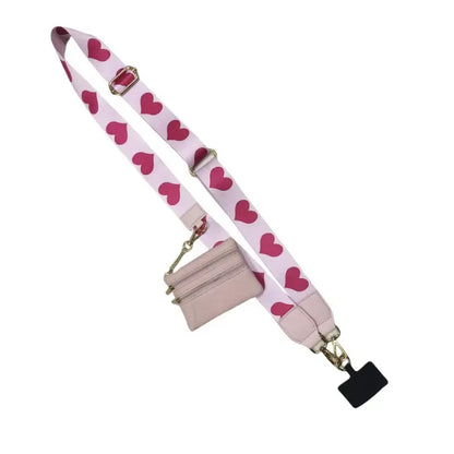 Clip and Go Strap for Phone With Wallet Crossbody