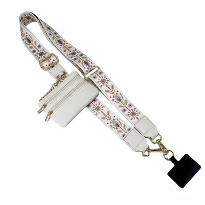 Clip and Go Strap for Phone With Wallet Crossbody
