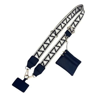 Clip and Go Strap for Phone With Wallet Crossbody