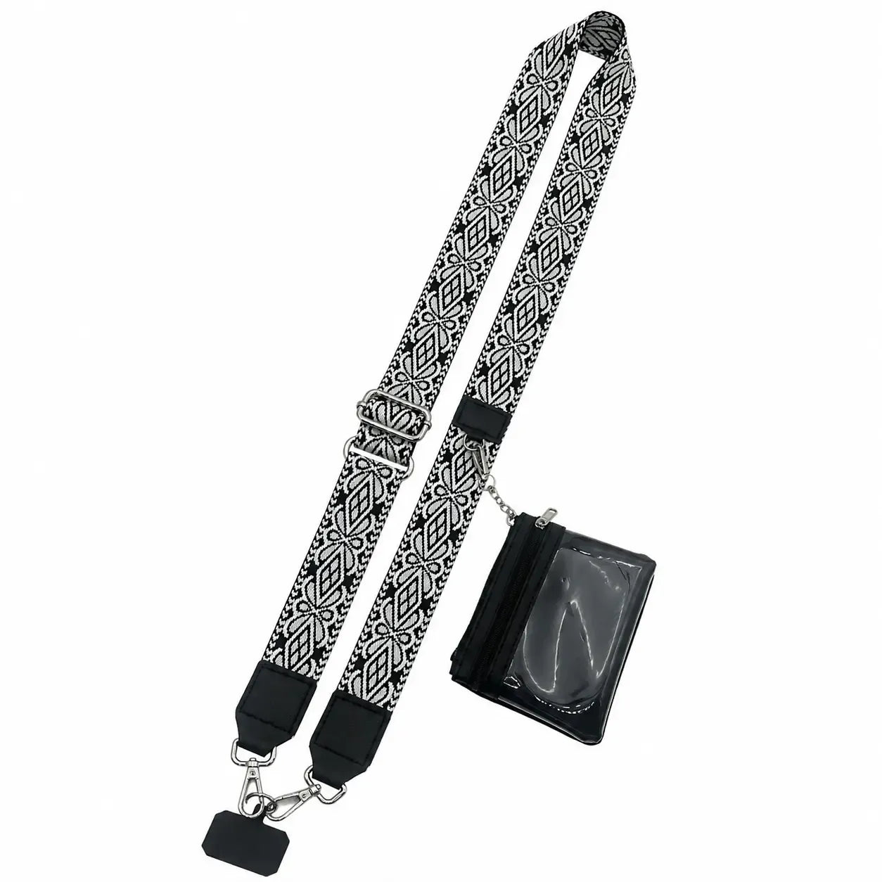 Clip and Go Strap for Phone With Wallet Crossbody