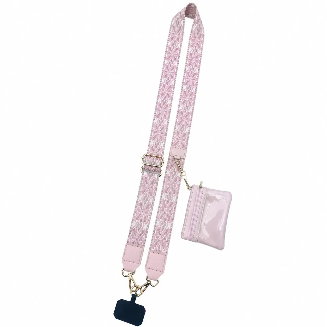 Clip and Go Strap for Phone With Wallet Crossbody