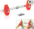 3-in-1 picture hanging tool with built-in level