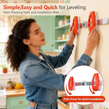 Picture hanging tool for frames, mirrors, and shelves