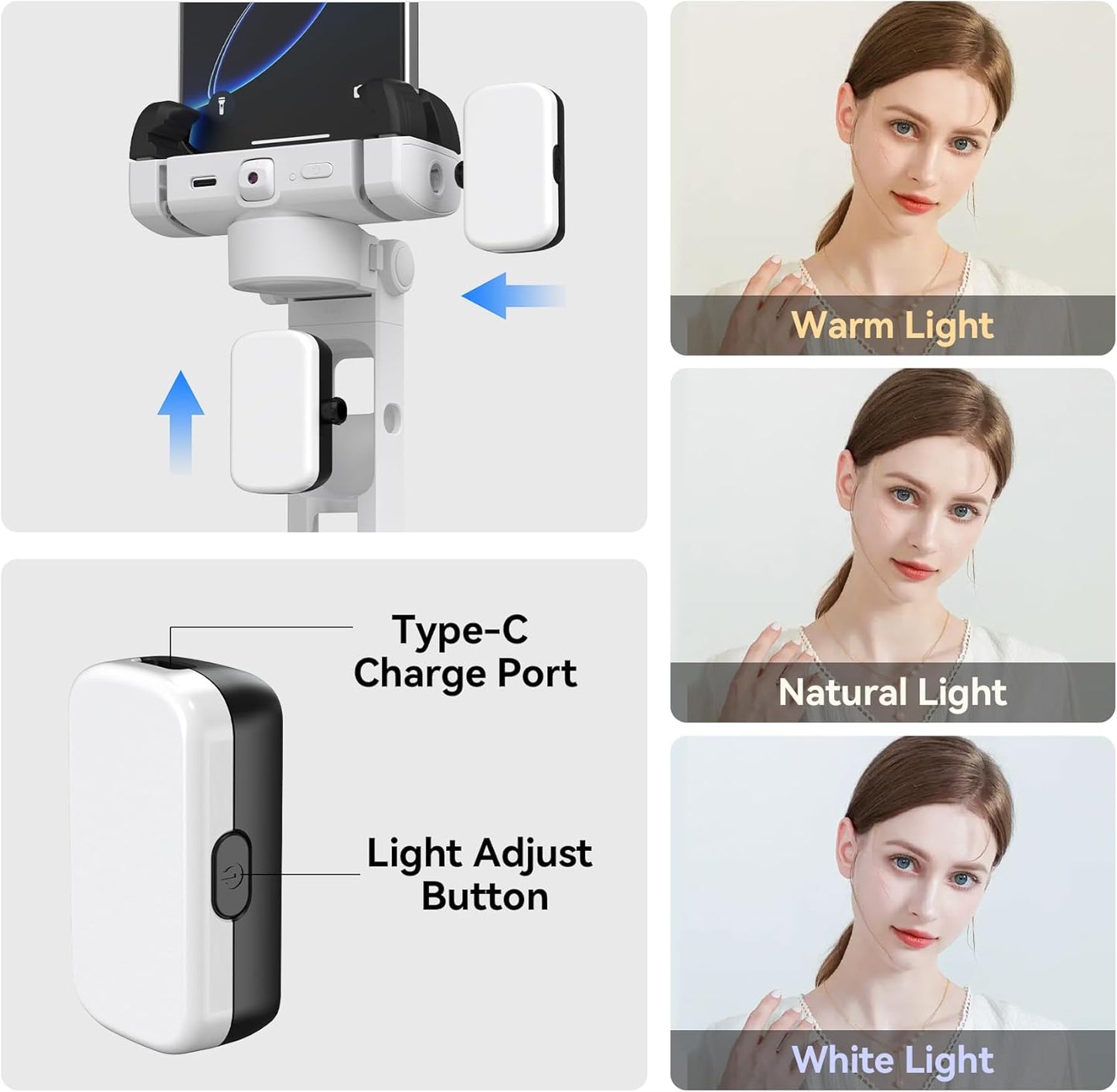 Auto Face Tracking Selfie Stick
