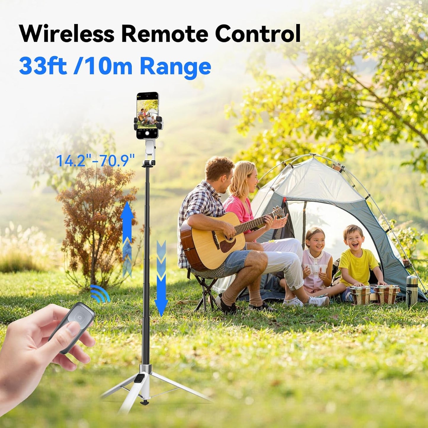 Auto Face Tracking Selfie Stick