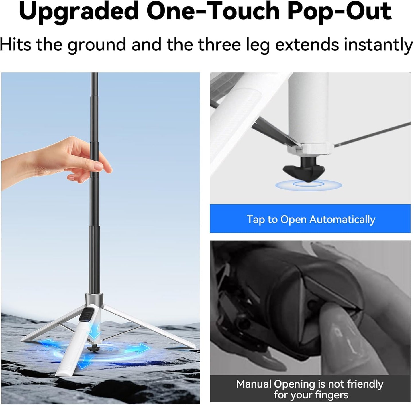 Auto Face Tracking Selfie Stick