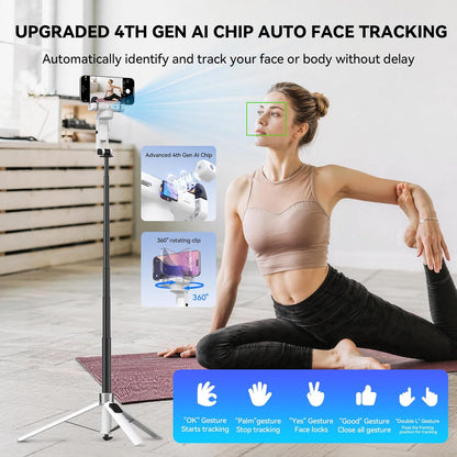 Auto Face Tracking Selfie Stick