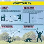 The Original Cone Toss Outdoor Target Tossing Outdoor Game